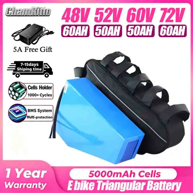 Originele 36v48V 52V Batterij Bafang 25ah 30ah 35 40ah 50ah Batterij EBike 60V 72V 50AH 60Ah Lithium Batterij 3000W High Power
Originele 36v48V 52V Batterij Bafang 25ah 30ah 35 40ah 50ah Batterij EBike 60V 72V 50AH 60Ah Lithium Batterij 3000W High Power