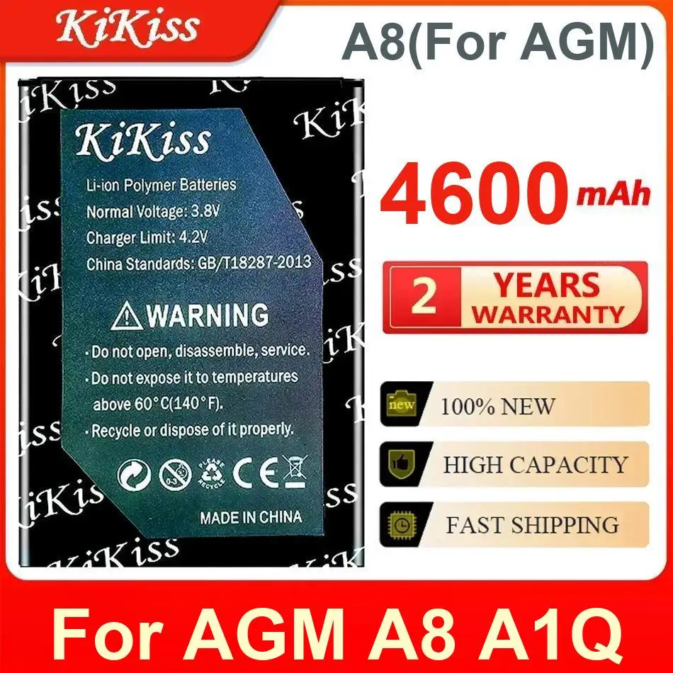 Durable Replacement A8 Mobile Phone Battery For Agm A1Q 4600Mah
Durable Replacement A8 Mobile Phone Battery For Agm A1Q 4600Mah