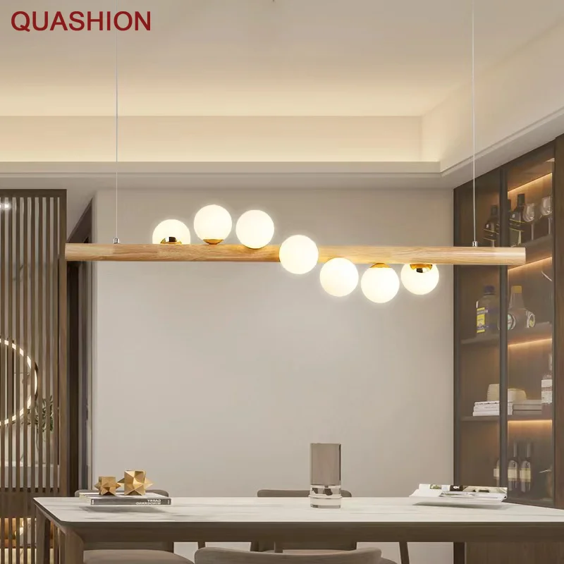 Nordic Solid Wood Chandelier Creative Personality Restaurant Light Modern Simple Table Chandelier Home Bar Long Chandelier
Nordic Solid Wood Chandelier Creative Personality Restaurant Light Modern Simple Table Chandelier Home Bar Long Chandelier