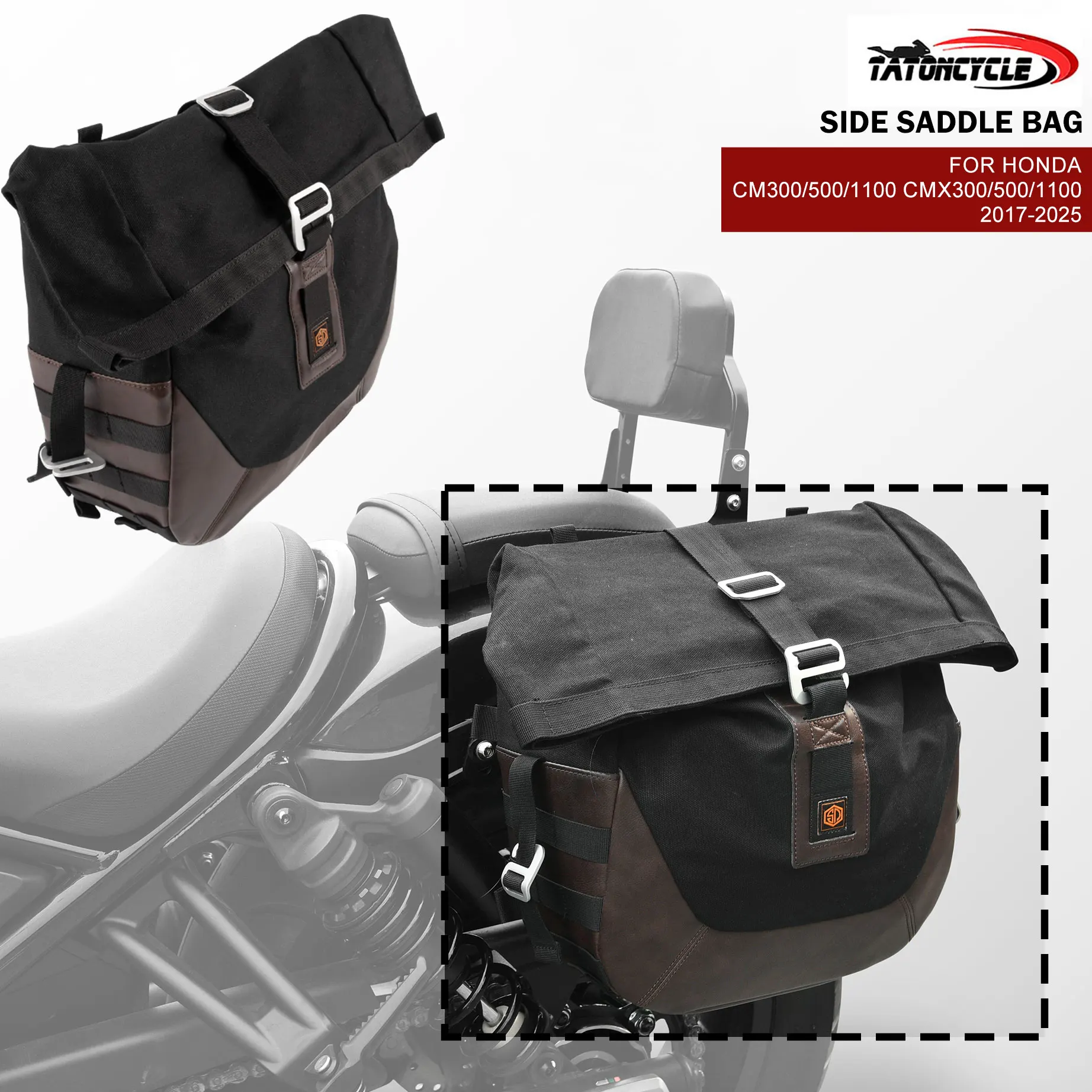 Мотоциклетная боковая седельная сумка для Honda CM300/500/1100 CMX300/500/1100 2017-2025 2024 2023, боковое крепление для багажа, аксессуар для мотоцикла
Мотоциклетная боковая седельная сумка для Honda CM300/500/1100 CMX300/500/1100 2017-2025 2024 2023, боковое крепление для багажа, аксессуар для мотоцикла
