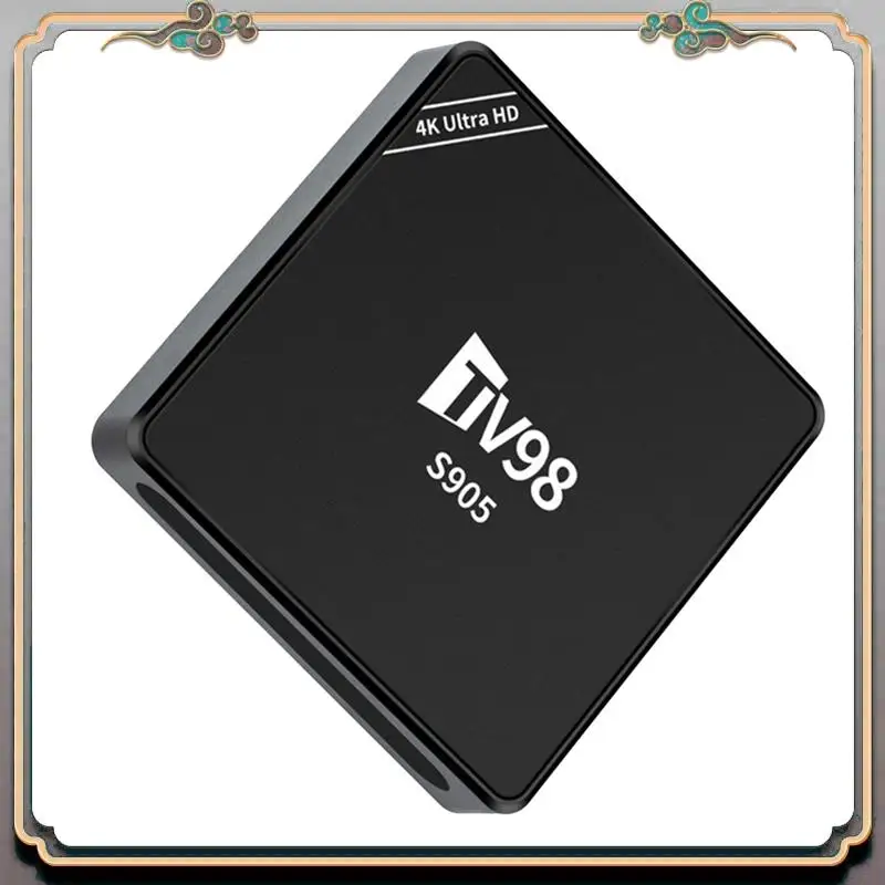 TV98 TV Box 1G+8G Set Top Box S9054K Android 12 Smart TV Box RJ45 10M 100M TV98 Media Player Durable EU Plug
TV98 TV Box 1G+8G Set Top Box S9054K Android 12 Smart TV Box RJ45 10M 100M TV98 Media Player Durable EU Plug
