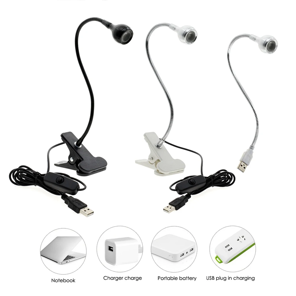 New LED Desk Lamp Book Light USB Powered Clip Holder Flexible Bedside Reading Lights Study Room Bedroom Travel USB Table Lamps
New LED Desk Lamp Book Light USB Powered Clip Holder Flexible Bedside Reading Lights Study Room Bedroom Travel USB Table Lamps