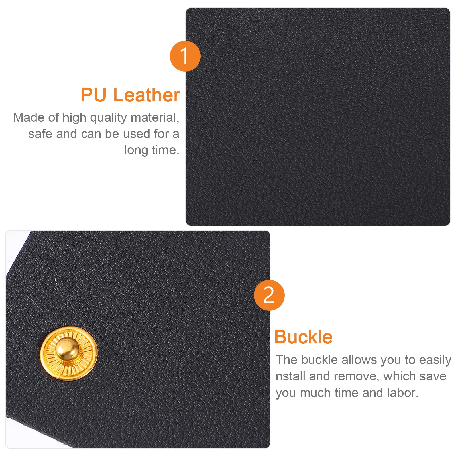 PU Handbag Handle Wrap Protective Sleeve Comfortable Elastic Design Easily Install Remove Suitable Most Styles Bag
PU Handbag Handle Wrap Protective Sleeve Comfortable Elastic Design Easily Install Remove Suitable Most Styles Bag