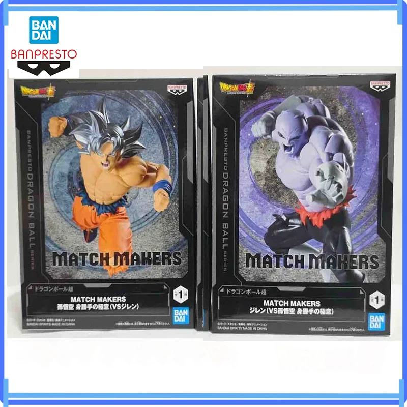Оригинальная фигурка Bandai Banpresto Match Makers Dragon Ball Super Ultra Instinct Son Goku Jiren, аниме-модель, в коробке, игрушка, подарок
Оригинальная фигурка Bandai Banpresto Match Makers Dragon Ball Super Ultra Instinct Son Goku Jiren, аниме-модель, в коробке, игрушка, подарок
