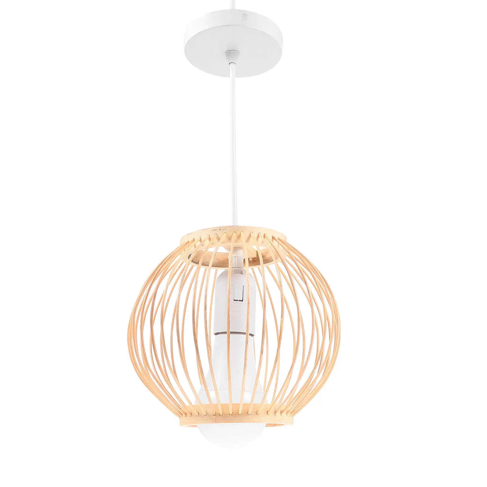1Pcs Bamboo Pendant Lamp Handmade Creative Wooden Hanging Lamp Warm Light for Home Bar Cafe Ceiling Lighting Fixture
1Pcs Bamboo Pendant Lamp Handmade Creative Wooden Hanging Lamp Warm Light for Home Bar Cafe Ceiling Lighting Fixture