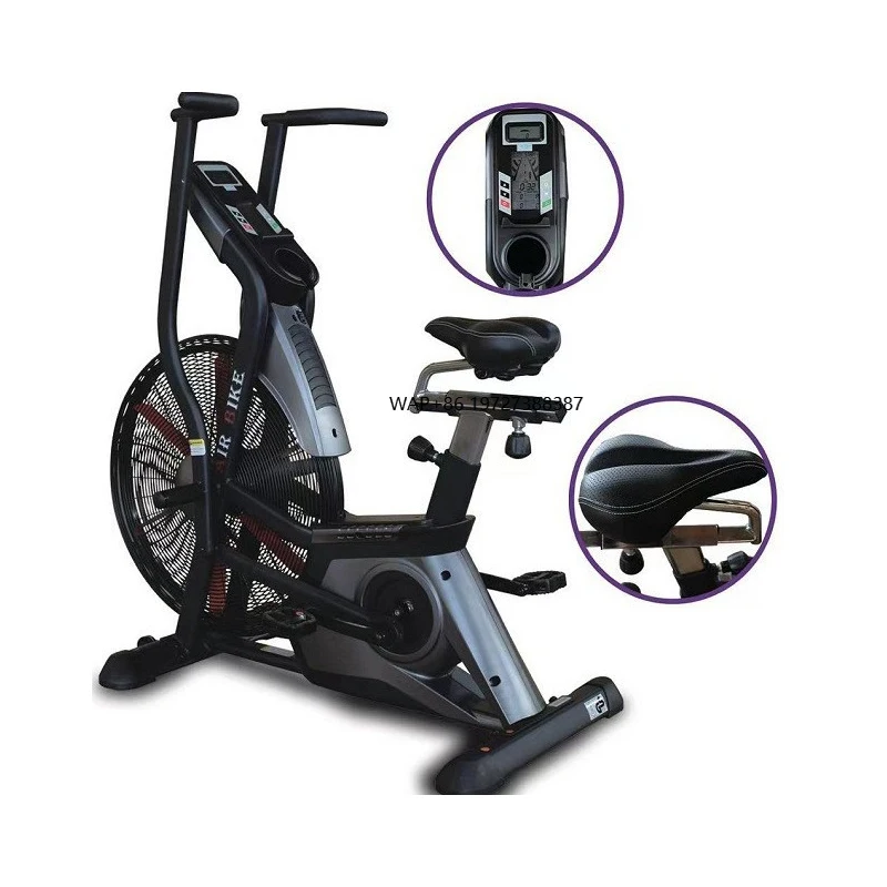 2024 New Indoor Ultra Quiet Wind Resistance Exercise Bike Commercial Multi-Purpose Fitness Digital Screen Air Bike
2024 New Indoor Ultra Quiet Wind Resistance Exercise Bike Commercial Multi-Purpose Fitness Digital Screen Air Bike