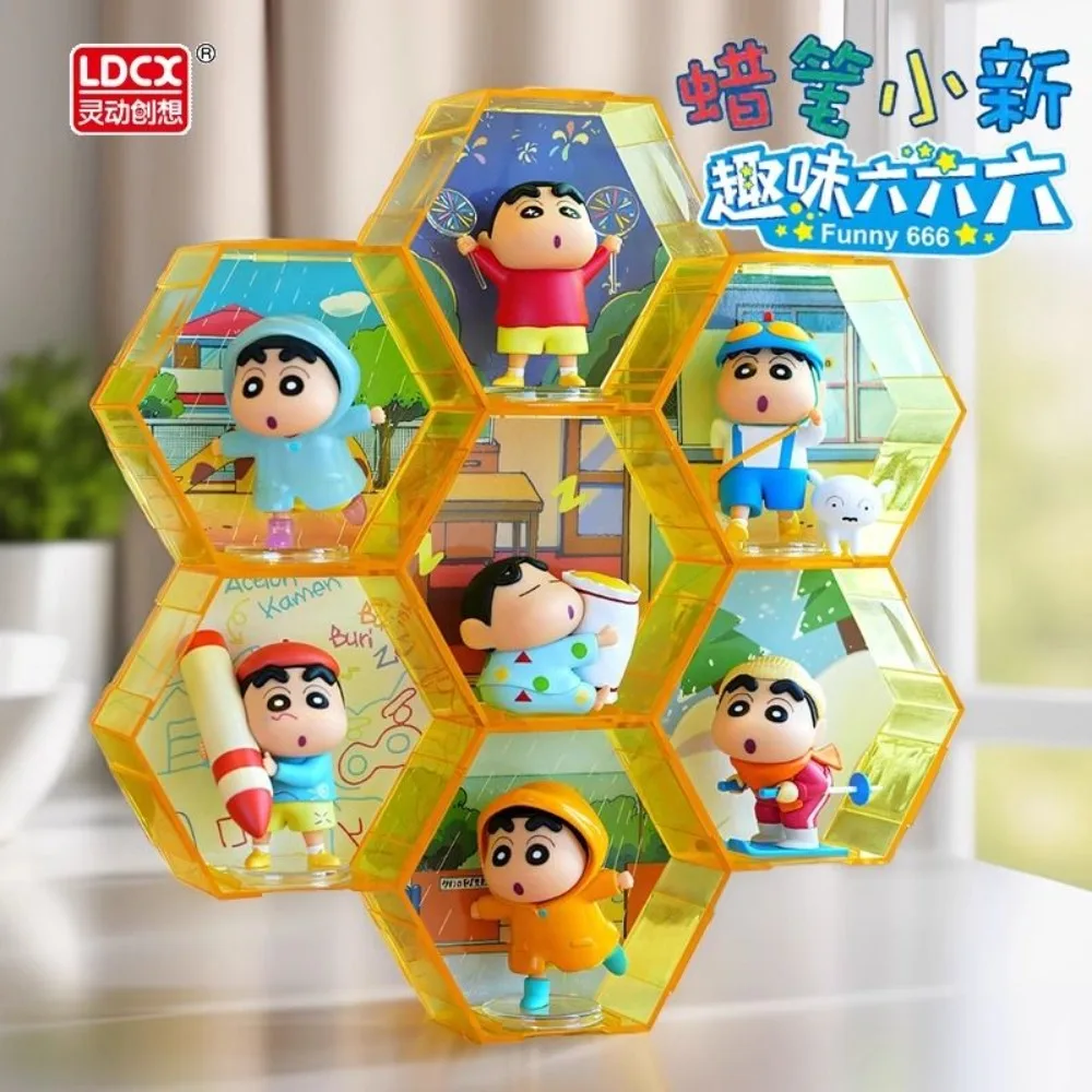 LDCX Official Crayon Shin-chan Fun 666 Figure Blind Box Cute Desk Decor Collection Toy Gift
LDCX Official Crayon Shin-chan Fun 666 Figure Blind Box Cute Desk Decor Collection Toy Gift