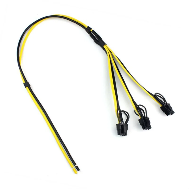 AED5-10Pcs/Set 1 To 3 Power Supply Cable 8P(6+2P) Adapter Cable Splitter Wire 12AWG+18AWG Power Cord 
AED5-10Pcs/Set 1 To 3 Power Supply Cable 8P(6+2P) Adapter Cable Splitter Wire 12AWG+18AWG Power Cord