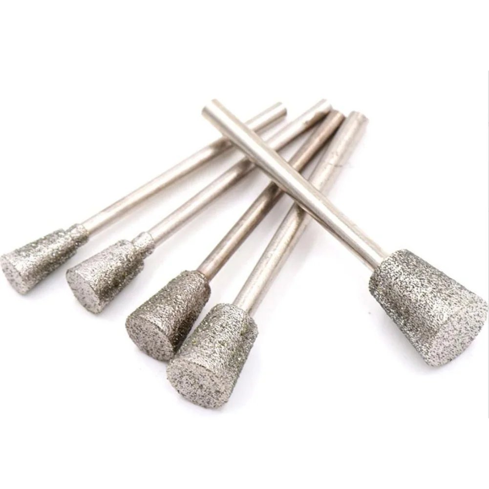 5 шт. алмазные гальванические шлифовальные головки для полировки нефритового камня, резьбы, ручная дрель, электрическая шлифовальная машина, детали электроинструмента
5 шт. алмазные гальванические шлифовальные головки для полировки нефритового камня, резьбы, ручная дрель, электрическая шлифовальная машина, детали электроинструмента