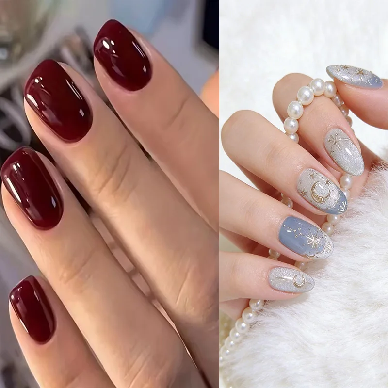 24Pcs Red Color Fake Nails Short Square Head Press on Nails Valentine's Day Full Cover False Nails Tips
24Pcs Red Color Fake Nails Short Square Head Press on Nails Valentine's Day Full Cover False Nails Tips