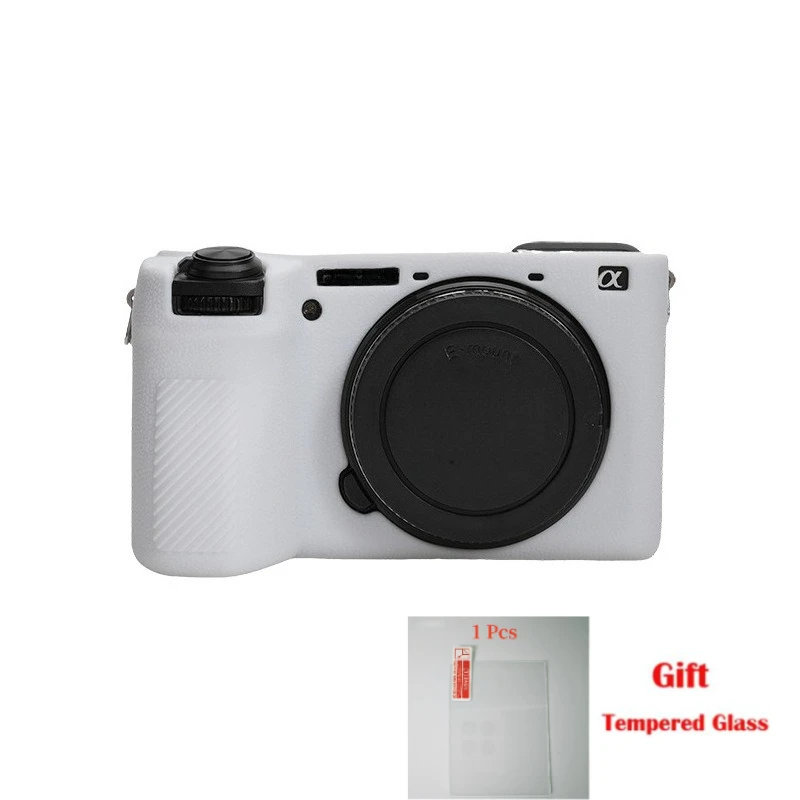 Camera Case Body Cover Protector For Sony A6700, anti-drop soft silicone cover, camera bag, with 1PCS tempered film
Camera Case Body Cover Protector For Sony A6700, anti-drop soft silicone cover, camera bag, with 1PCS tempered film