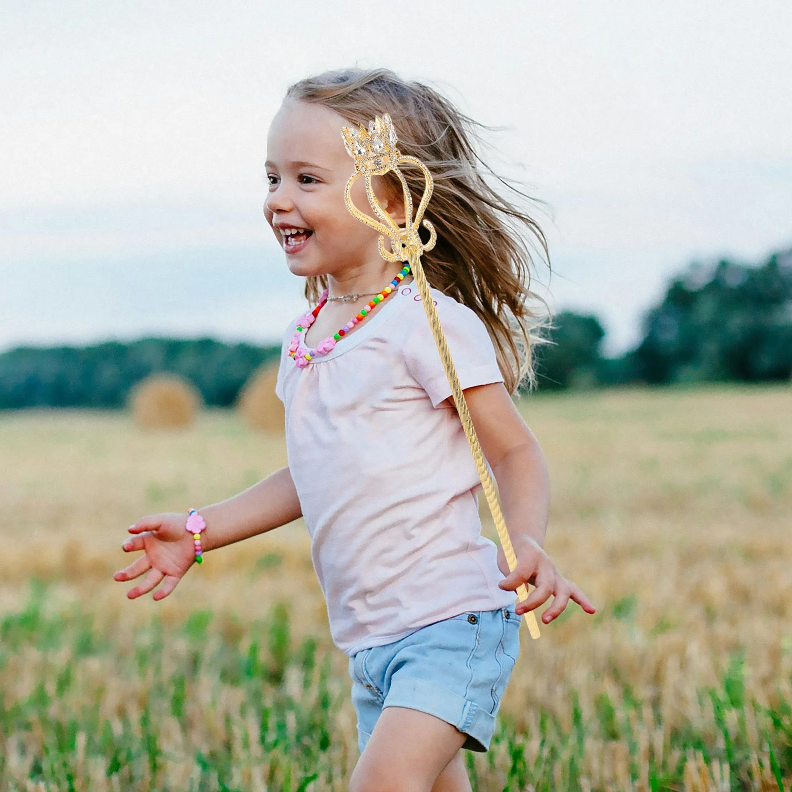 Rhinestone Fairy Wand Elegant Design for Birthday Party Princess Cosplay Stage Performance Decoration
Rhinestone Fairy Wand Elegant Design for Birthday Party Princess Cosplay Stage Performance Decoration