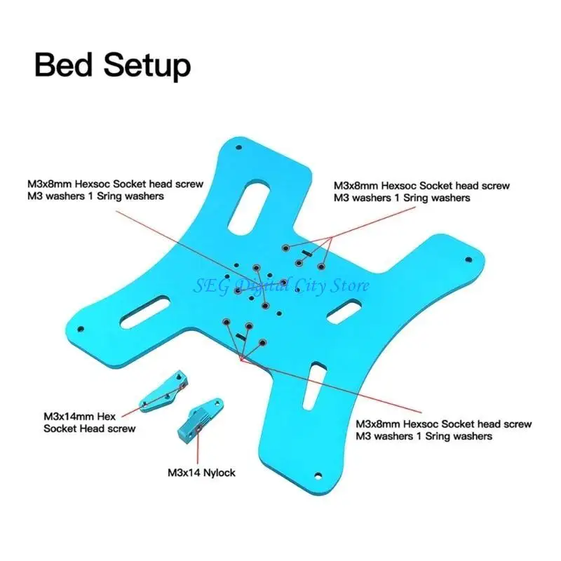 U75B Printer Parts- for Ender3 BLV with Gates X/Ybelts Screws Aluminum Plates
U75B Printer Parts- for Ender3 BLV with Gates X/Ybelts Screws Aluminum Plates