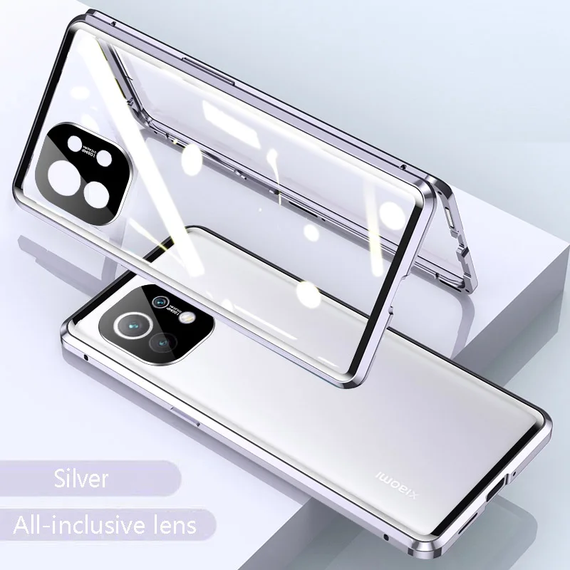 Metal Magnetic Phone Case For Poco F7 F8 Ultra F5 F6 Pro Double Sided Tempered Glass Camera Full Lens Protection Cover Cases
Metal Magnetic Phone Case For Poco F7 F8 Ultra F5 F6 Pro Double Sided Tempered Glass Camera Full Lens Protection Cover Cases