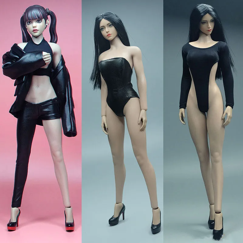 1/6 Female Soldier Bodysuit Tube Top Sexy Black Leather Pants Leather Skirt Long Sleeve Coat For 12'' Action Figure Model
1/6 Female Soldier Bodysuit Tube Top Sexy Black Leather Pants Leather Skirt Long Sleeve Coat For 12'' Action Figure Model