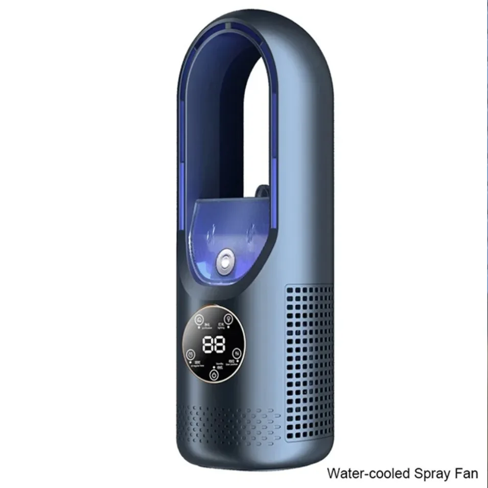 3 In 1 Air Conditioner Fan Mini Desktop Cooler Mist Cooling Humidifier with RGB Night Light for Home Office
3 In 1 Air Conditioner Fan Mini Desktop Cooler Mist Cooling Humidifier with RGB Night Light for Home Office