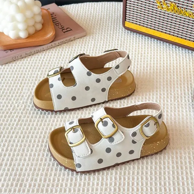 Mumoresip Girls Princess Sandals Sweet Polka Dots Soft Sole Kids Beach Shoes Open Toes 2026 Summer New Children Casual Sandals
Mumoresip Girls Princess Sandals Sweet Polka Dots Soft Sole Kids Beach Shoes Open Toes 2026 Summer New Children Casual Sandals
