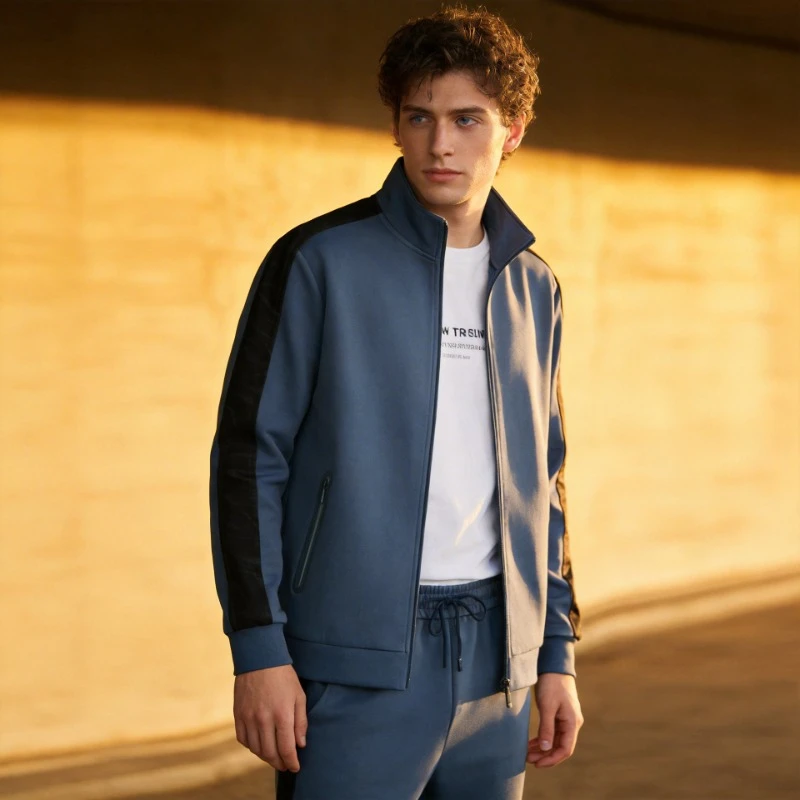 Autumn Sports Running Set Men's Sports Shirt Jacket Pants Casual Men's Sports Set Breathable Running Training Fitness Track Suit
Autumn Sports Running Set Men's Sports Shirt Jacket Pants Casual Men's Sports Set Breathable Running Training Fitness Track Suit