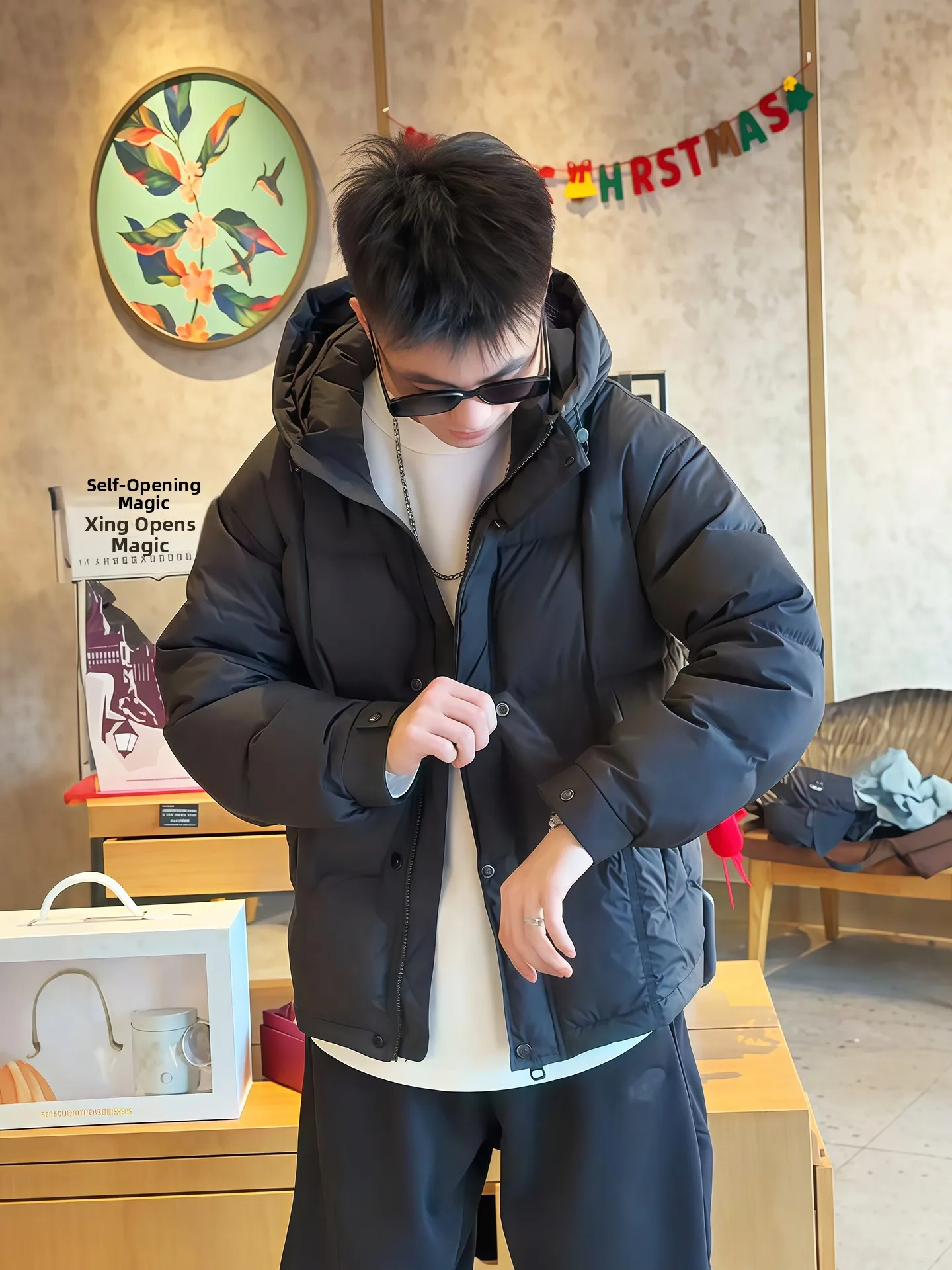 Мужское пуховое пальто Cloud Fluff Bla, зимнее Thiened, высококачественное белое пуховое пальто Du из кости, молодежное верхнее белье, пальто
Мужское пуховое пальто Cloud Fluff Bla, зимнее Thiened, высококачественное белое пуховое пальто Du из кости, молодежное верхнее белье, пальто