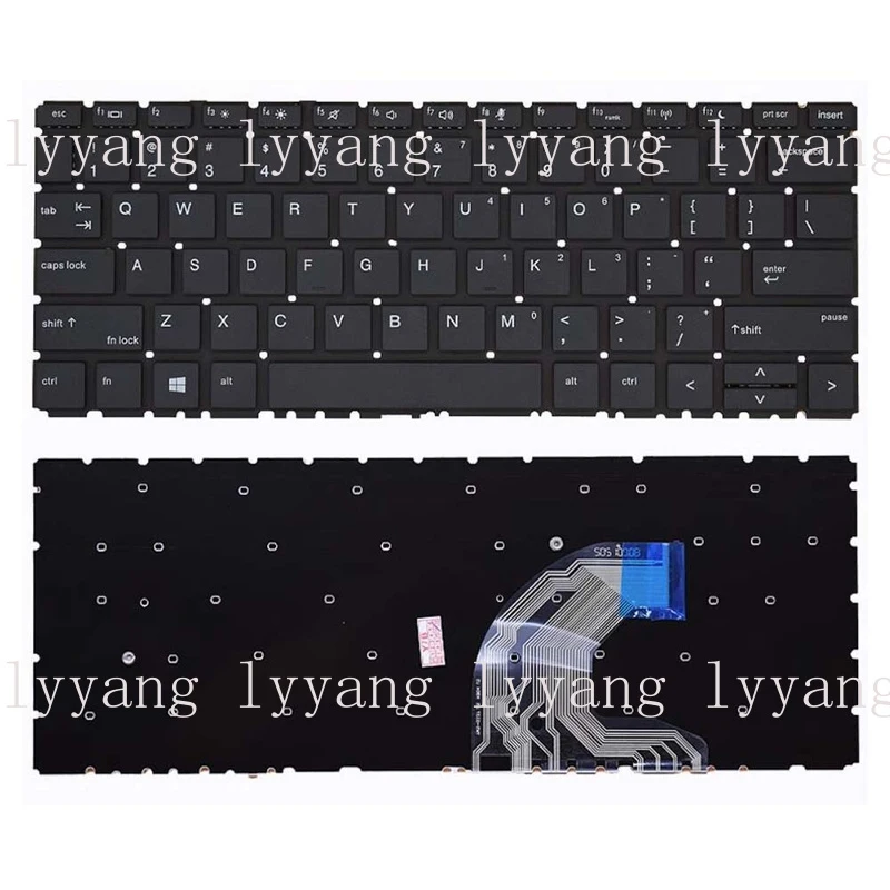f For HP Probook 430 G6 435 G6 430 435 G7 Laptop Keyboard English Keyboard
f For HP Probook 430 G6 435 G6 430 435 G7 Laptop Keyboard English Keyboard