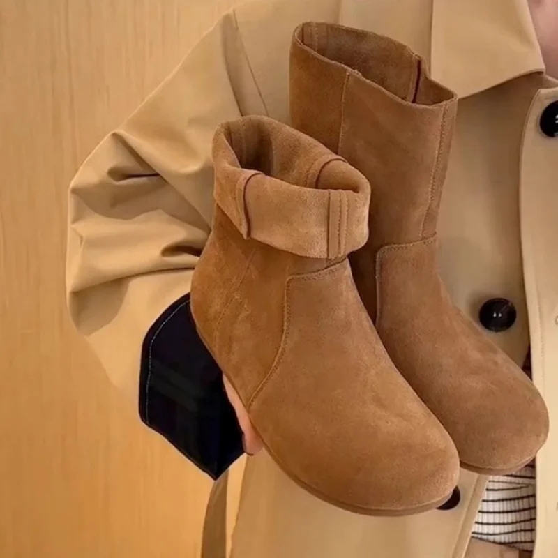 2025 Winters&Spring women's Boots Platform Shoes Over-the-ankle boots flat boots
2025 Winters&Spring women's Boots Platform Shoes Over-the-ankle boots flat boots