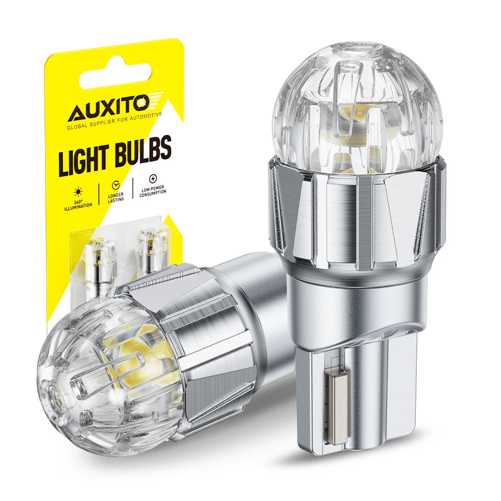 AUXITO 2Pcs Car LED T10 W5W Canbus Reading Dome Lamp Marker Wedge License Plate Light Bulb 168 194 192 LED 12V White Red Amber
AUXITO 2Pcs Car LED T10 W5W Canbus Reading Dome Lamp Marker Wedge License Plate Light Bulb 168 194 192 LED 12V White Red Amber