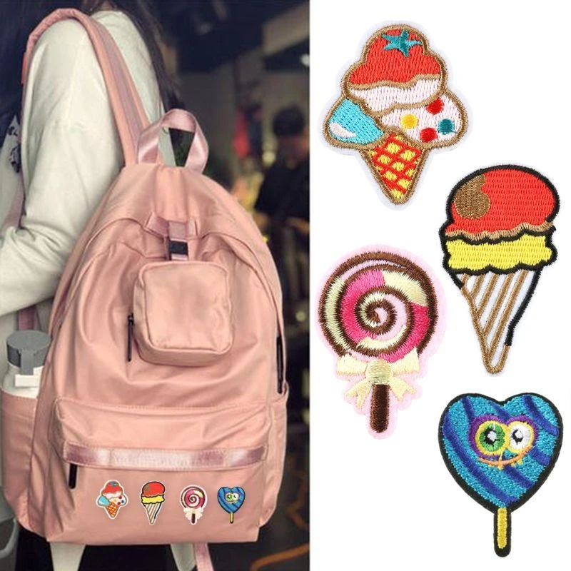 20Pcs Cartoon Lollipop Ice Cream Patches DIY Iron On/Sewing Embroidery Applique
20Pcs Cartoon Lollipop Ice Cream Patches DIY Iron On/Sewing Embroidery Applique