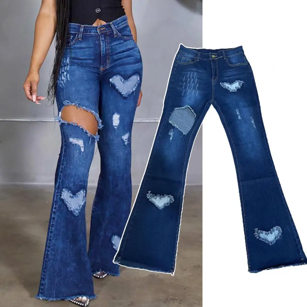 Fashion Women Jeans High Waist Pockets Button Fly Color Block Wide Leg Denim Pants Streetwear Trousers Women
Fashion Women Jeans High Waist Pockets Button Fly Color Block Wide Leg Denim Pants Streetwear Trousers Women
