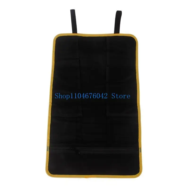 652F Men Tool Roll Electrician Tool Roll Up Bag Practical Tool Tote Bag Motorcycle Tool Roll Bag Multi-pocket
652F Men Tool Roll Electrician Tool Roll Up Bag Practical Tool Tote Bag Motorcycle Tool Roll Bag Multi-pocket