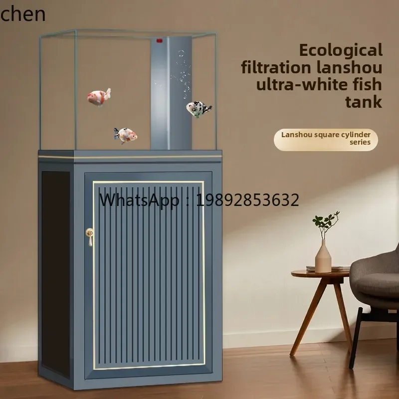 YG10Qianxun fish tank small living room goldfish Lanshou square tank ultra-white glass ecological landscaping tank
YG10Qianxun fish tank small living room goldfish Lanshou square tank ultra-white glass ecological landscaping tank