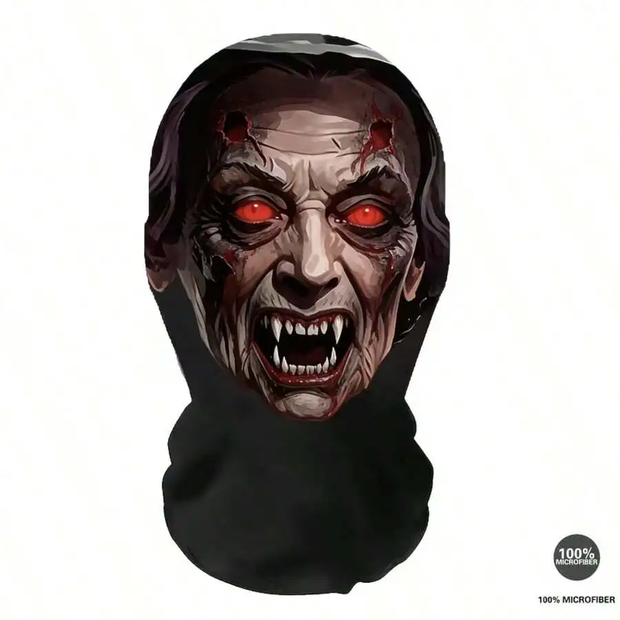 Horror Full Face Mask With Fangs And Bloodshot Eyes, Breathable Mesh Unisex Costume Accessory For Halloween
Horror Full Face Mask With Fangs And Bloodshot Eyes, Breathable Mesh Unisex Costume Accessory For Halloween