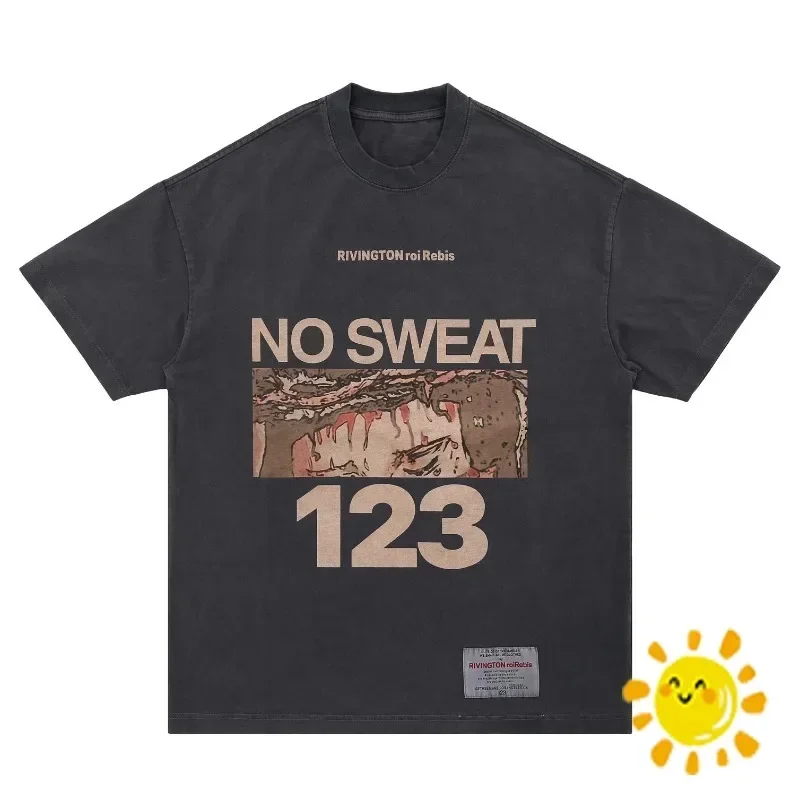 Top Quality Washed NO SWEAT RRR123 T-shirt Men Women RRR-123 Top Tees T Shirt
Top Quality Washed NO SWEAT RRR123 T-shirt Men Women RRR-123 Top Tees T Shirt
