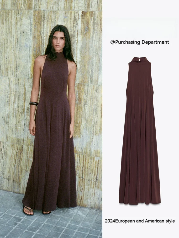 Faionable Long Svel Bal Hanging Collar Dr New Arrival Autumn Women's High Waist Gown for Banquet Evenings
Faionable Long Svel Bal Hanging Collar Dr New Arrival Autumn Women's High Waist Gown for Banquet Evenings