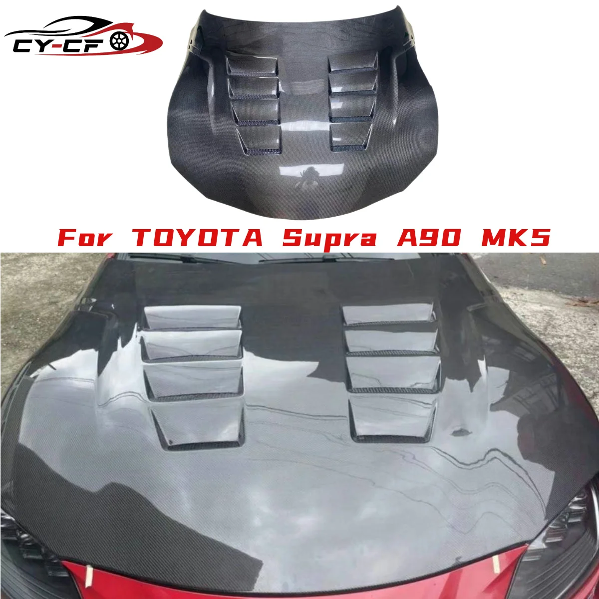 Карбоновый капот S-стиля для Toyota GR Supra A90 A91 Mk5, аксессуары для автомобиля, карбоновая крышка двигателя, FRP, 2019+
Карбоновый капот S-стиля для Toyota GR Supra A90 A91 Mk5, аксессуары для автомобиля, карбоновая крышка двигателя, FRP, 2019+