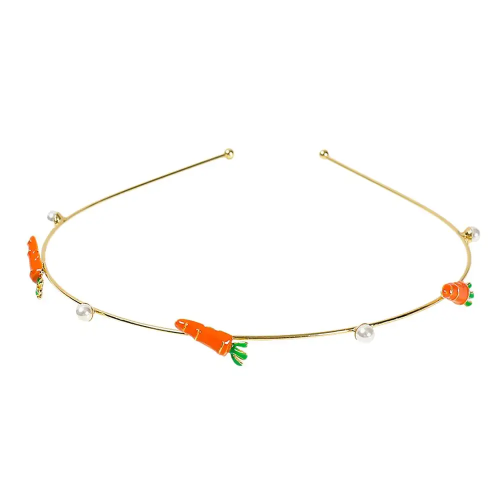 Carrot Hair Hoop Alloy Headband Elegant Stylish Women Headdress Party Wedding Accessories Colorful Hairstyle
Carrot Hair Hoop Alloy Headband Elegant Stylish Women Headdress Party Wedding Accessories Colorful Hairstyle