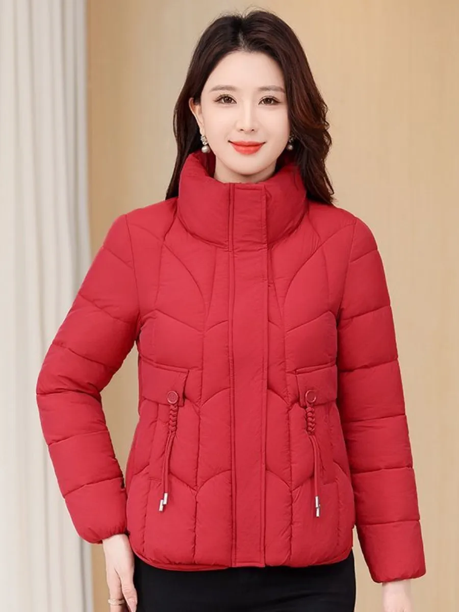 Warmth And Style Mommy Clothes Winter New Loose Short Collar Soft Cotton Jacket Mellow Yellow Cotton Suit Multi-piece Set
Warmth And Style Mommy Clothes Winter New Loose Short Collar Soft Cotton Jacket Mellow Yellow Cotton Suit Multi-piece Set