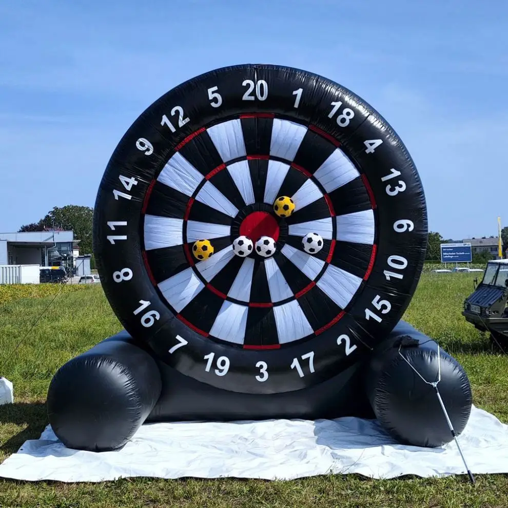 2M Commercial Inflatable Football Target Board with Sticky Ball | PVC Tarpaulin Dart Balloon Style Dartboard with Blower
2M Commercial Inflatable Football Target Board with Sticky Ball | PVC Tarpaulin Dart Balloon Style Dartboard with Blower