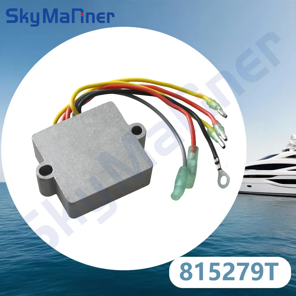 Voltage Regulator Rectifier 815279-5 815279T For Mercury Mariner Boat Engine 12 Voit 6 Wire 830179-2 815279-3 8M0084173 parts
Voltage Regulator Rectifier 815279-5 815279T For Mercury Mariner Boat Engine 12 Voit 6 Wire 830179-2 815279-3 8M0084173 parts