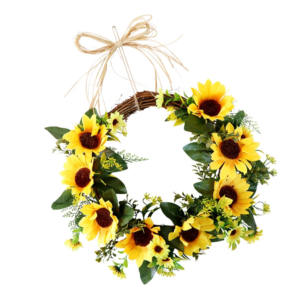 Silk Flower Decoration for Simulation Sunflower Wedding Party Hanging Home Adornment Yellow Sunflower
Silk Flower Decoration for Simulation Sunflower Wedding Party Hanging Home Adornment Yellow Sunflower