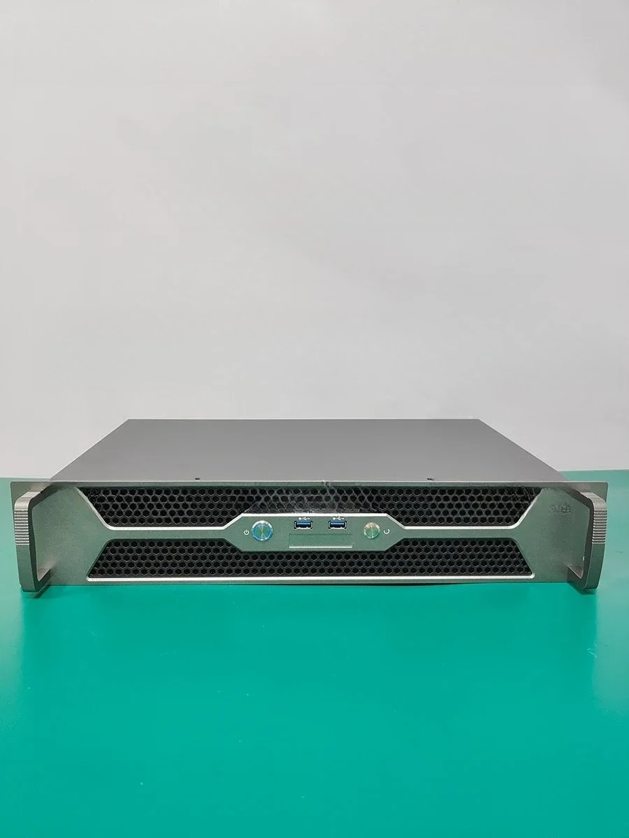 2U Industrial Control Chassis, Short 250 Deep Aluminum Alloy Panel ITX Motherboard USB3.0 Rack Server
2U Industrial Control Chassis, Short 250 Deep Aluminum Alloy Panel ITX Motherboard USB3.0 Rack Server