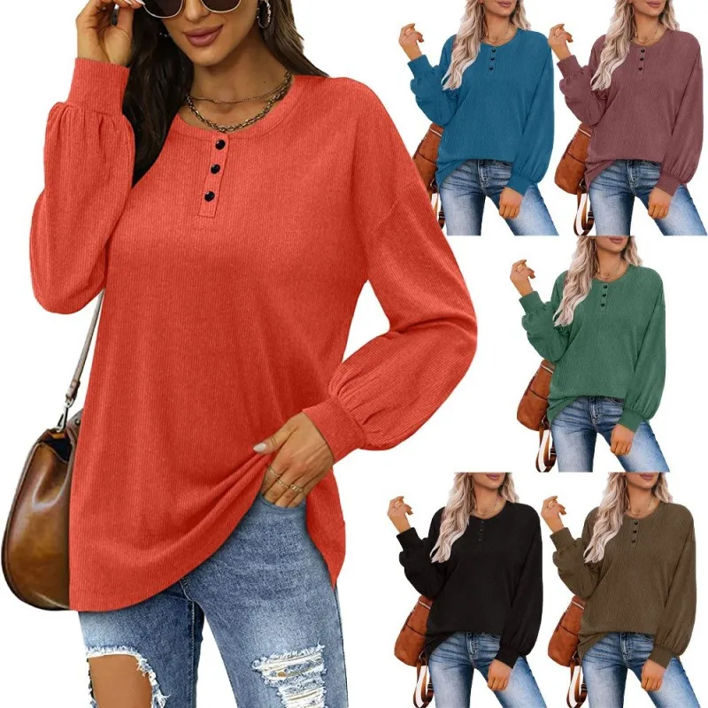 Autumn Solid T Shirt Women Clothes Fashion O Neck Long Sleeve Vintage Loose Tee Shirt Female Casual Oversize Tops
Autumn Solid T Shirt Women Clothes Fashion O Neck Long Sleeve Vintage Loose Tee Shirt Female Casual Oversize Tops