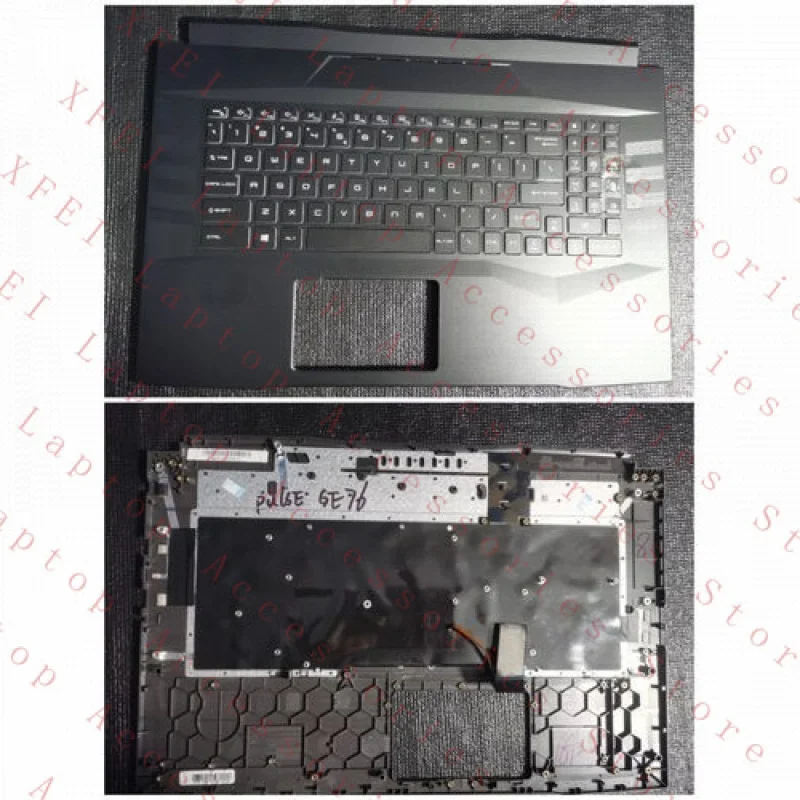 F Used Palmrest w/Keyboard Upper Case for MSI GE76 Black
F Used Palmrest w/Keyboard Upper Case for MSI GE76 Black