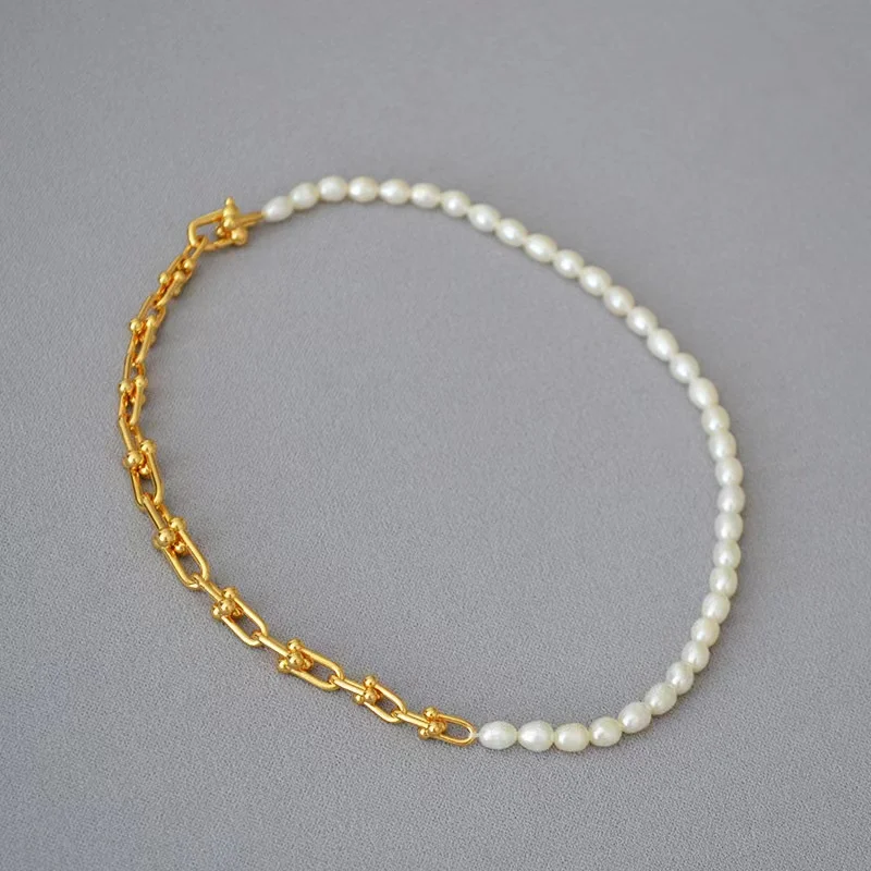 Freshwater Pearl Choker Necklaces Chain Goth Collar For Women Fashion Charm Party Wedding Jewelry Gift Accessories
Freshwater Pearl Choker Necklaces Chain Goth Collar For Women Fashion Charm Party Wedding Jewelry Gift Accessories
