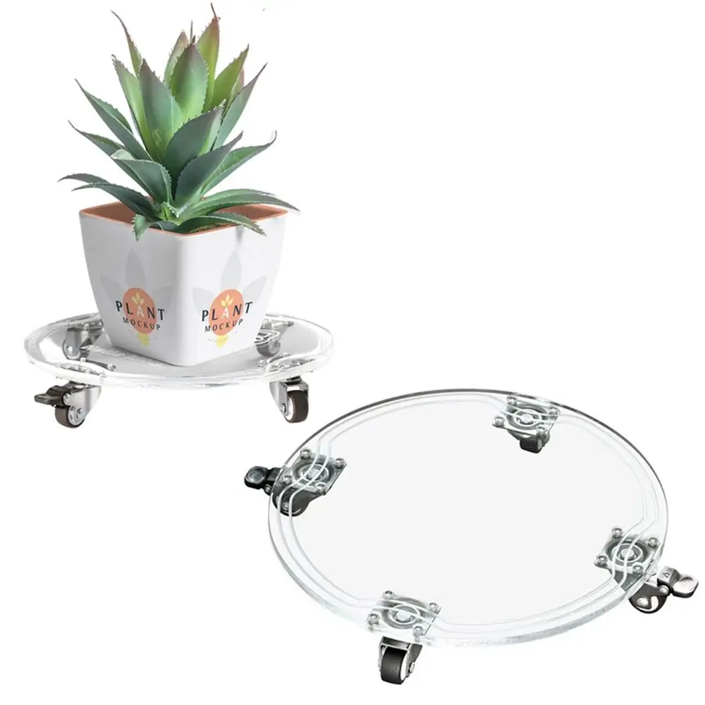 Versatile Universal Wheel Mobile Flower Pot Tray Silent Lockable Rolling Potted Rack 20-36cm Stable Round Plant Stand Fan
Versatile Universal Wheel Mobile Flower Pot Tray Silent Lockable Rolling Potted Rack 20-36cm Stable Round Plant Stand Fan