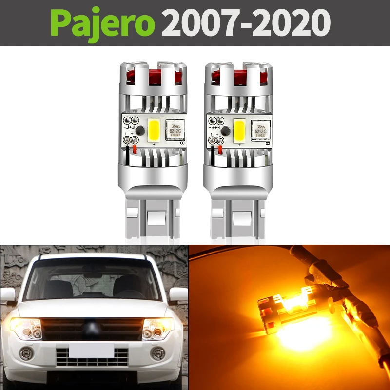 2 шт., светодиодная лампа для указателей поворота Mitsubishi Pajero V80 V93 V97 V98 2007-2020 2011 2012 2013 2014 2015 2016
2 шт., светодиодная лампа для указателей поворота Mitsubishi Pajero V80 V93 V97 V98 2007-2020 2011 2012 2013 2014 2015 2016