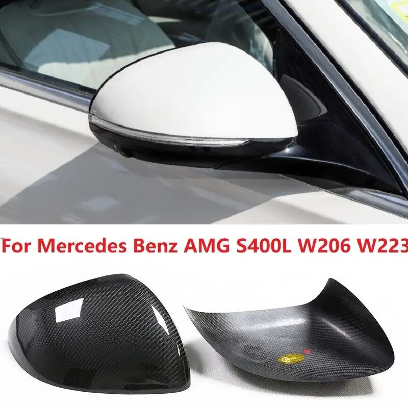 Carbon Fiber Side Mirror Cover Caps For Mercedes Benz C S Class S400L W206 W223
Carbon Fiber Side Mirror Cover Caps For Mercedes Benz C S Class S400L W206 W223
