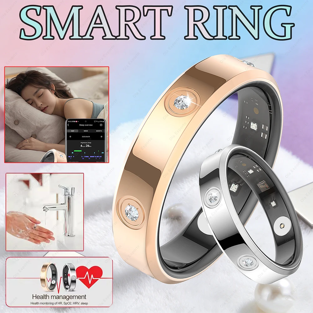 Умное кольцо с зарядным чехлом для мужчин и женщин, монитор здоровья и сна, водонепроницаемость IP68, мультиспортивный режим, подсчет шагов, смарт-кольцо, новинка
Умное кольцо с зарядным чехлом для мужчин и женщин, монитор здоровья и сна, водонепроницаемость IP68, мультиспортивный режим, подсчет шагов, смарт-кольцо, новинка