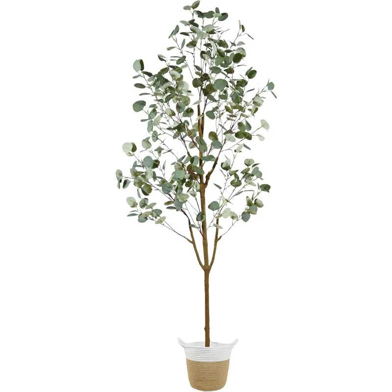 Artificial Eucalyptus Tree, 6ft Tall Fake Eucalyptus Plant with Basket for Indoor Outdoor
Artificial Eucalyptus Tree, 6ft Tall Fake Eucalyptus Plant with Basket for Indoor Outdoor