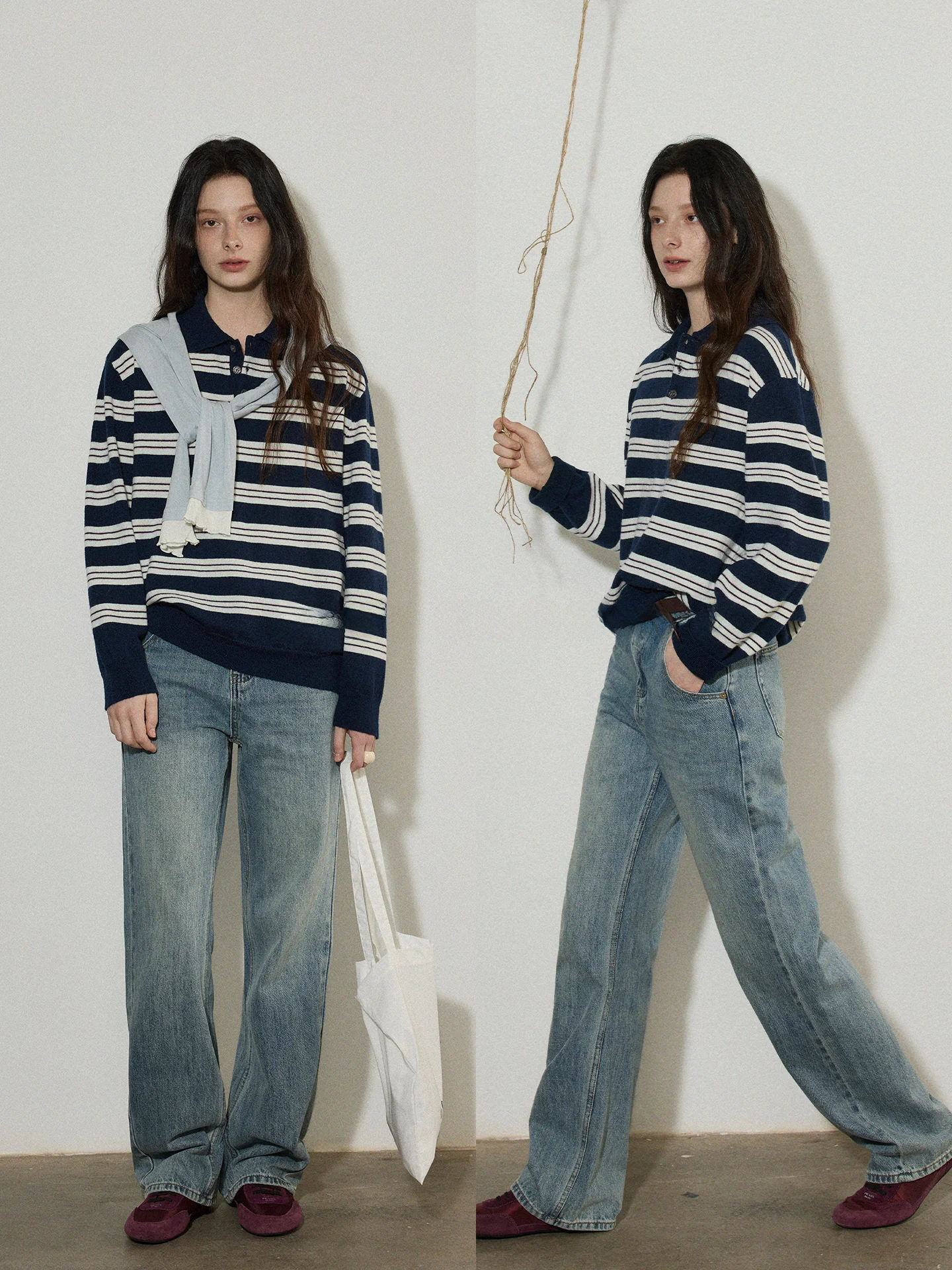 Retro Washed Distressed Denim High Waist Straight Leg Wide Leg Loose Long Pants for Women Spring New Style Lofi Choose
Retro Washed Distressed Denim High Waist Straight Leg Wide Leg Loose Long Pants for Women Spring New Style Lofi Choose