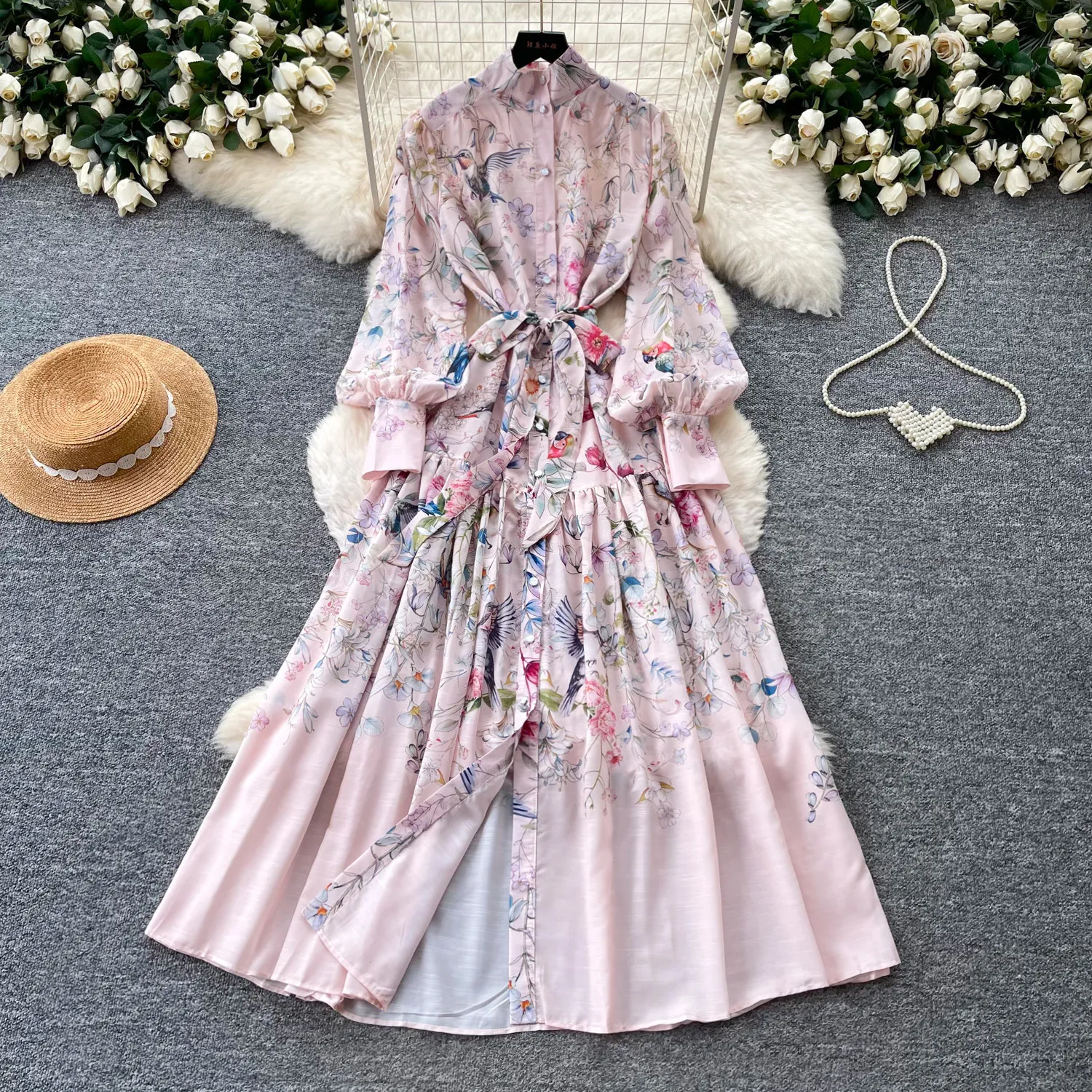 Women Long Dress Dresses Print Floral A Line Vestidos Y2k Streetwear Lantern Sleeve Elegant Tight Waist Party Night Work 2026
Women Long Dress Dresses Print Floral A Line Vestidos Y2k Streetwear Lantern Sleeve Elegant Tight Waist Party Night Work 2026